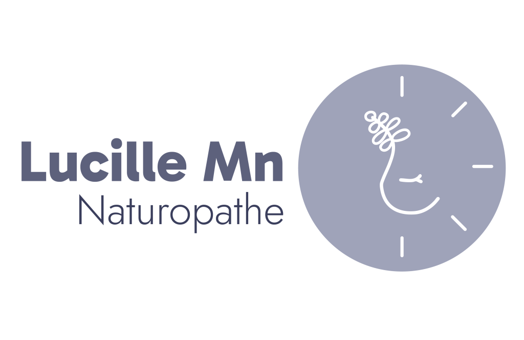 LOGO lucille mn naturopathe visio lyon bleu